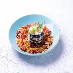 Eggplant Fattah with Meat